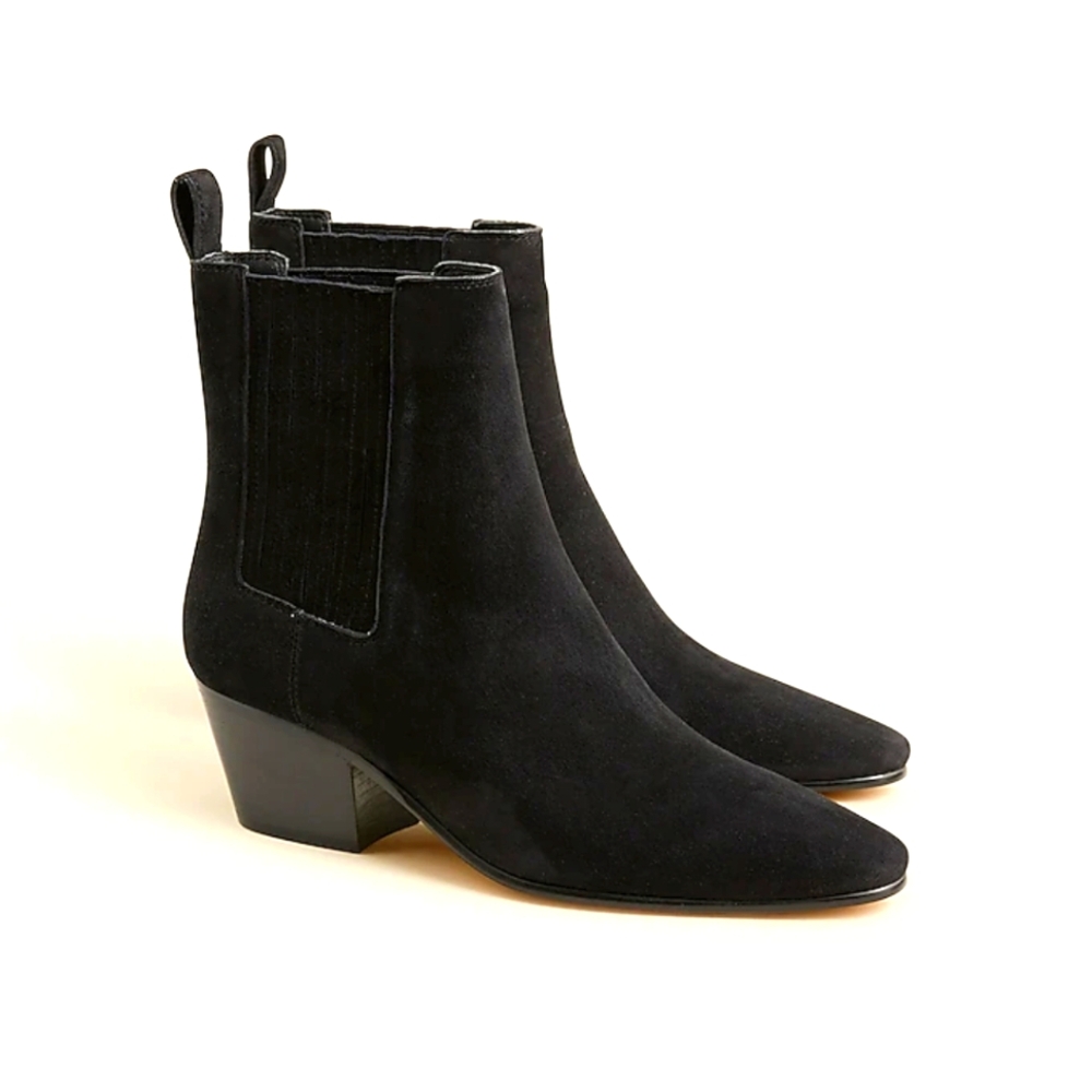 NEW J.Crew Piper ankle boots in suede Size